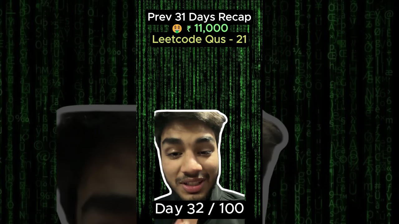 Day 32 / 100 Coding Every Day #coding #deepseek