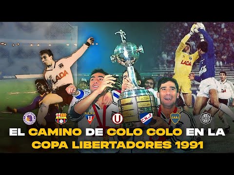 CAMINO COLO COLO COPA LIBERTADORES 1991
