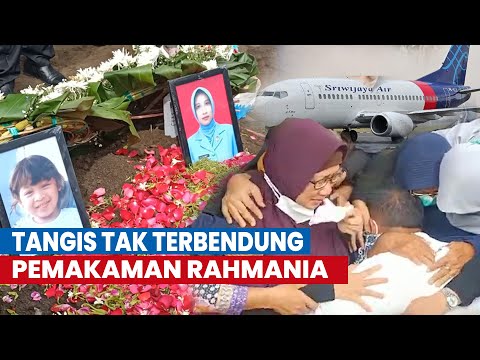 Tangis Keluarga Pecah, Pemakaman Jenazah Rahmania Ekananda Korban Sriwijaya Air Asal Kediri