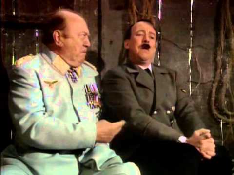 'Allo 'Allo! - Gruber transforming into Hitler...