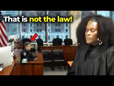 This Cop Totally EMBARRASSES Himself in Front of the Judge!