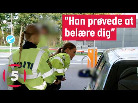Grænsekontrol ved Danmarks travleste grænse | Grænsepolitiet | Kanal 5 Danmark