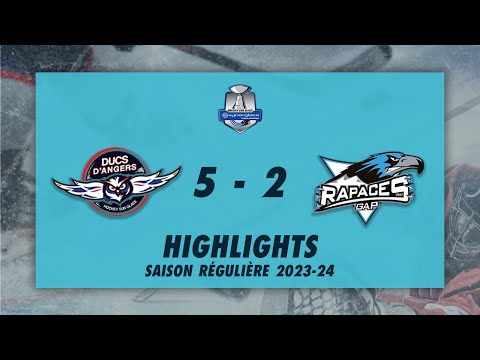 Ducs d'Angers 5-2 Rapaces de Gap - Highlights - Synerglace Ligue Magnus 23-24