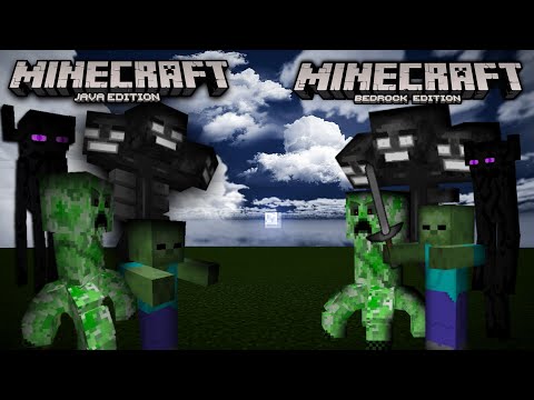 The Titans Java Vs Titans PE (Bedrock) Minecraft Comparison