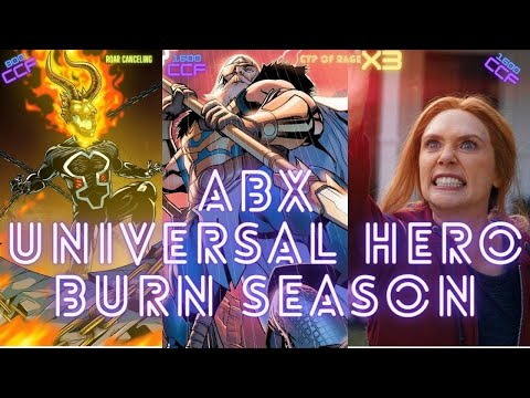 WANDA'S META? ABX UNIVERSAL HERO BURN SEASON - ODIN ,GHOST RIDER & SCARLET WITCH|Marvel Future Fight