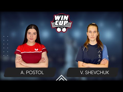 13:15 Anastasiia Postol - Viktoriia Shevchuk 26.04.2025 WINCUP Women Master. TABLE 2