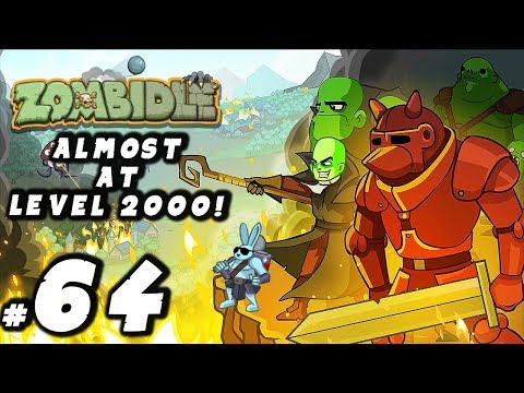Zombidle Walkthrough: #64 - ALMOST AT LEVEL 2000! (PC Gameplay Let's Play) - GPV247