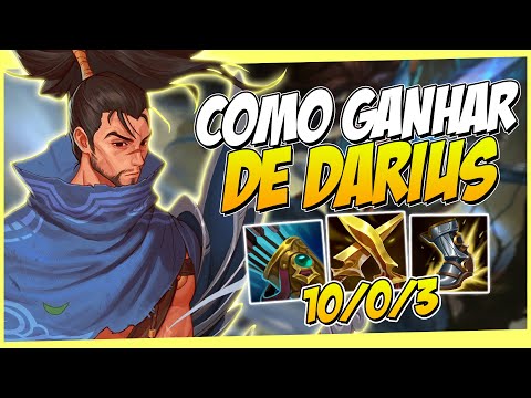 COMO GANHAR DE YASUO CONTRA DARIUS - YASUO VS DARIUS | League of legends