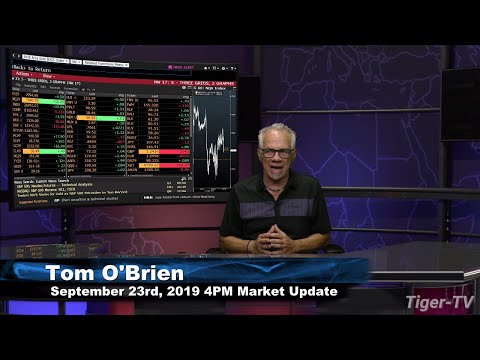 September 23rd, 2019 - 4PM ET Market Update on TFNN