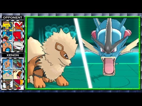 Mega Gyarados vs Double Status Arcanine! (Pokemon X and Y Wifi Battle) #26 Xenon3120 vs Shin-Kuma