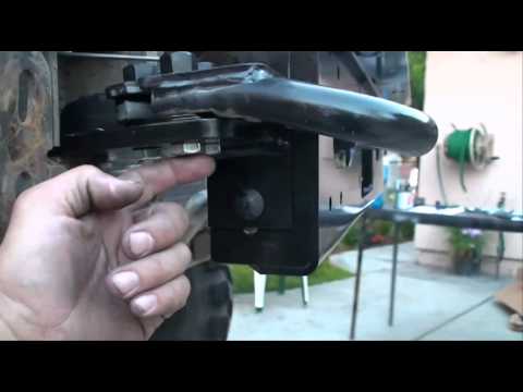 Warn winch mount