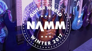 NAMM 2017 - Kiesel Guitars - Jason Becker, Allan Holdsworth, Greg Howe Signature Models