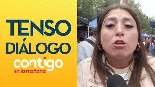 "BUT YOU HAVE A SHOP!": The tense conversation with a Meiggs vendor - Contigo en la Mañana