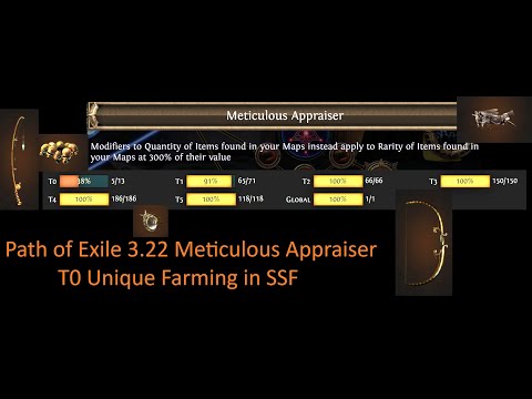POE 3.22 Best Unique farming strategy