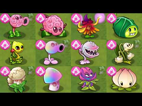 All MAGIC Plants Max Level! Vs PvZ 2 Zombies in PvZ 2 Mod Final Boss