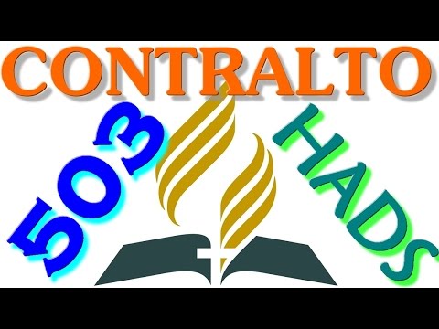 503-  DEIXA-ME  CONTIGO  ANDAR  -  CONTRALTO