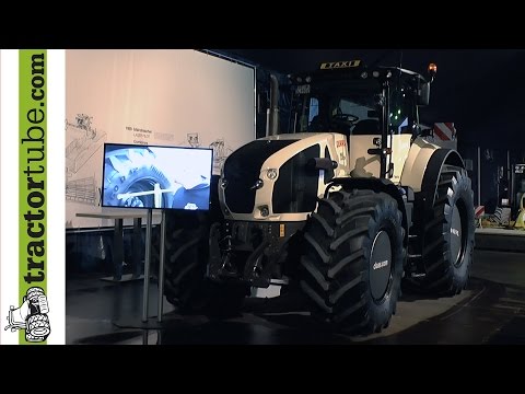 Agritechnica 2013: Claas 950 Axion - das J.P. Taxi - music version