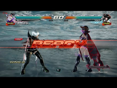 424_4 Kunimitsu B2 Ryona vs eliza - Tekken 7 ( Anakin x24 ) sin Grafica Dual
