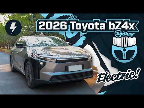 Thumbnail for 2026 Toyota bZ4X review: Fully electric SUV tested | Top Gear Philippines by Toyota Motor Philippines
