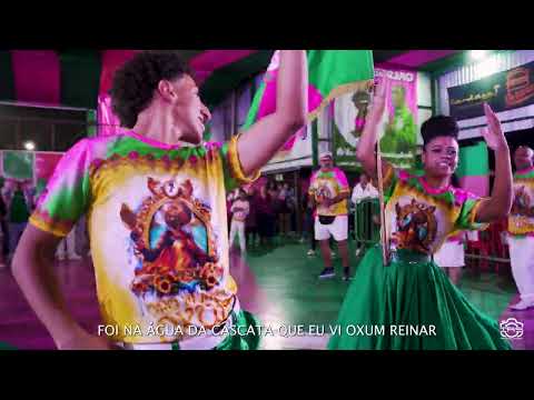 Clipe oficial Barroca Zona Sul - samba-enredo 2026 no ar!✨ ORÔ MI MAIÓ OXUM 💛🪞🌊