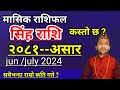 Simha Rashi 2081 Asar Mahina Ko Rashifal | सिंह राशि २०८१ असार महिनाको र