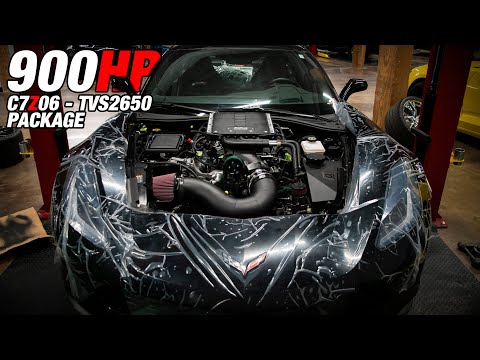 C7Z06 Corvette SP900 - 900HP 2650 Package | Build & Dyno Session