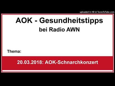 20.03.AOK-Schnarchkonzert