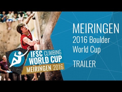 Upcoming LiveStream Trailer - IFSC Climbing World Cup Meiringen 2016 - Bouldering