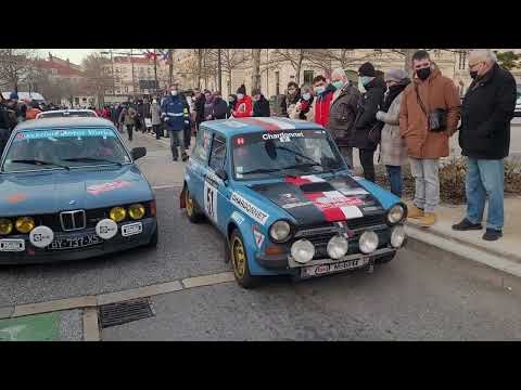 Rallye Monte Carlo Historique 2022 - Autobianchi A112 Abarth N°51 - MARCO Maxime et MARCO Daniel