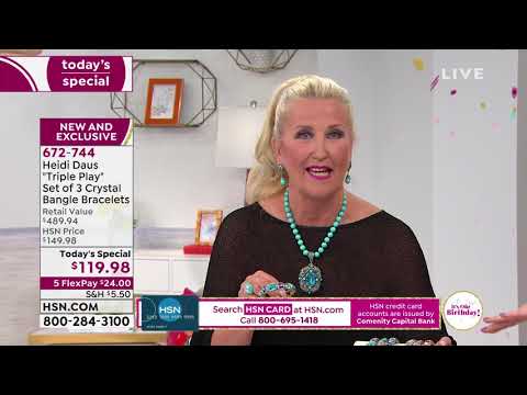 HSN | Heidi Daus Jewelry Designs 07.11.2019 - 03 PM