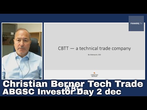 Christian Berner Tech Trade - ABGSC Investor Day 2 Dec 2020