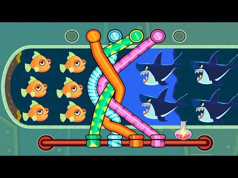 Save the Fish Challenge | Pull The Pin | Best Mobile Puzzle Game 2025 🔥 | Ios android Gameplay