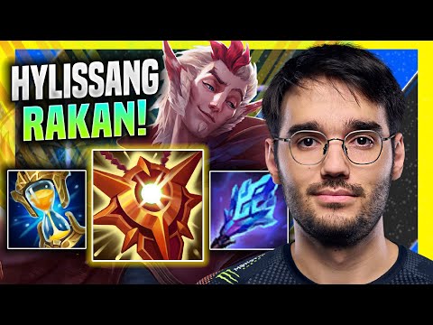 LEARN HOW TO PLAY RAKAN SUPPORT LIKE A PRO! - FNC Hylissang Plays Rakan SUPPORT vs Thresh! |