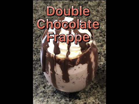 Double Chocolate Frappe! Easy Copycat from Starbucks! Must Try!