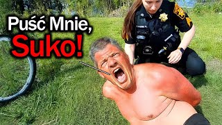 TWARDZIELE Grożą Policjantom i ZOSTAJĄ PONIŻENI