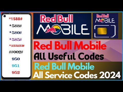 Red Bull Mobile All Useful Codes in 2024 | Red Bull Mobile All Service Code | Saudi Redbull SIM Code