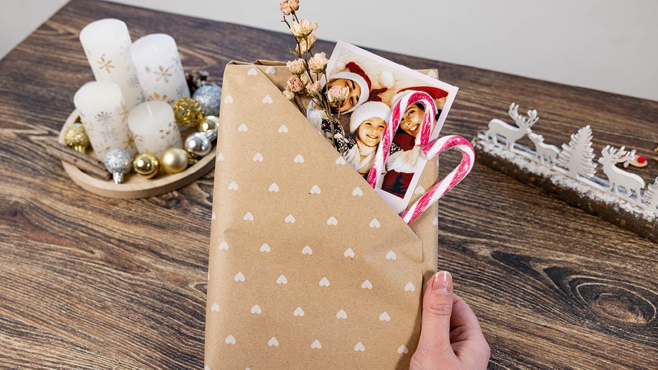 Einfache und wunderschöne Verpackungsidee für Ihre Geschenke