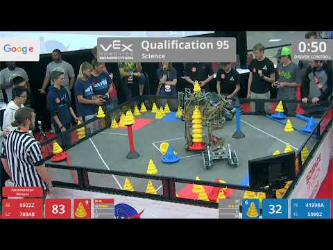 2018 VRC Sci Q95 - 9922Z 7884B vs 41998A 5090Z - 67 to 43