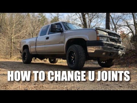 Replacing U Joints in Chevy Silverado or GMC Sierra