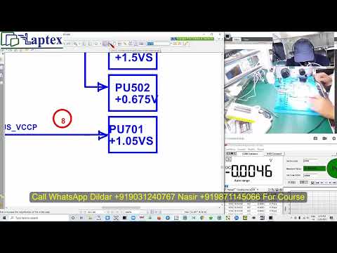 Chiplevel Laptop Repairing Training Practical Hp 15 No Light on DC Jack Dead Motherboard Part 1