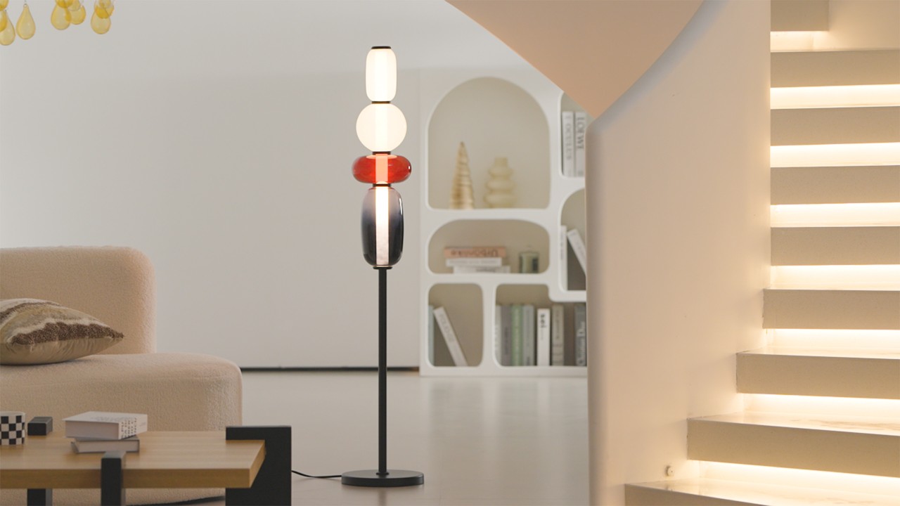 Candied Glass Floor Lamp video 1