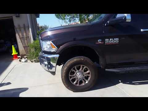 Overview of the bilstein B8 5162 on a 2017 ram 2500 4x4