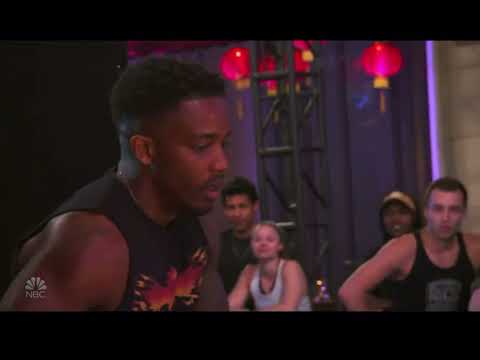 Najee Richardson at the Los Angeles City Finals - American Ninja Warrior 2022