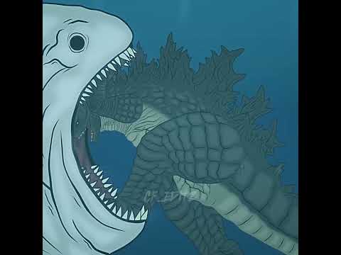 GODZILLA VS BLOOP || CREDIT @PANDYMONSTERPART 2 #edit #shortsviral #viralvideos #bloop #godzilla