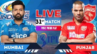 Live: MI Vs PBKS, Match 31 IPL Live Scores & Commentary | IPL LIVE 2023 | MUMBAI vs PUNJAB