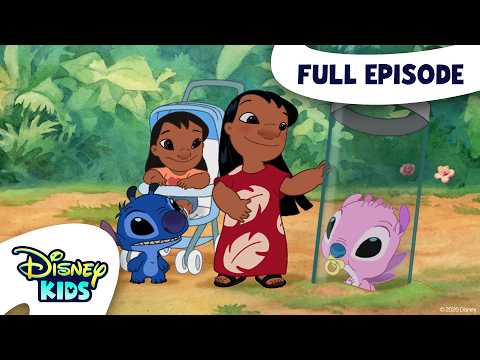 Baby-fier | Lilo & Stitch: The Series S1 E35 | Full Episode | @disneykids