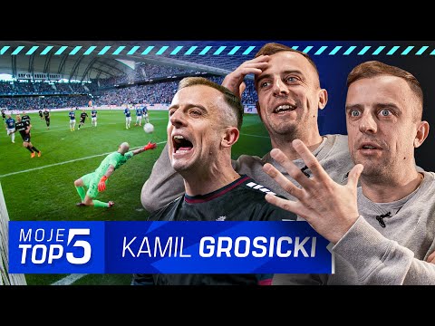 Grosicki wybrał swoje najpiękniejsze gole | Moje TOP 5 | Ekstraklasa