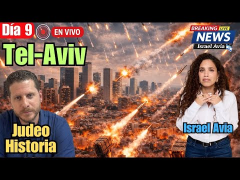 🚨 Caos en Tel Aviv: Misiles de Iran 🚀🔥 Víctimas y Destrucción 💔 Judeo Historia e Israel Avia EN VIVO