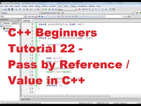 C Tutorial for Beginners 1 Installing CodeBlocks and Getting Started For Absolute Beginners