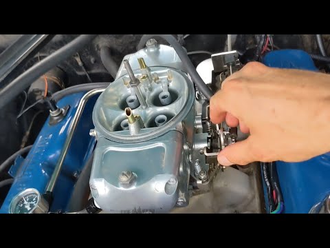 750 CFM Race Demon Carburetor on a mild Ford 351W - Converting alcohol carb to run on gas